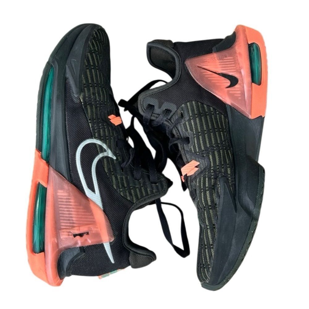 Nike LeBron Witness 6 Basketball Shoes Black Sequoia Crimson Men’s 8.5/10 Women - Picture 3 of 12